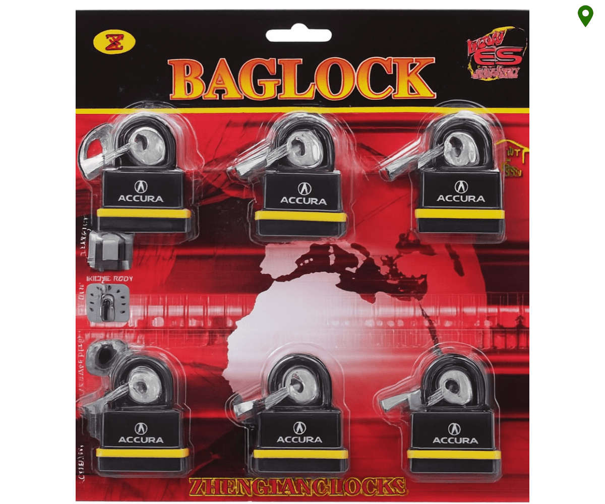Bag Locks (1x6pcs)