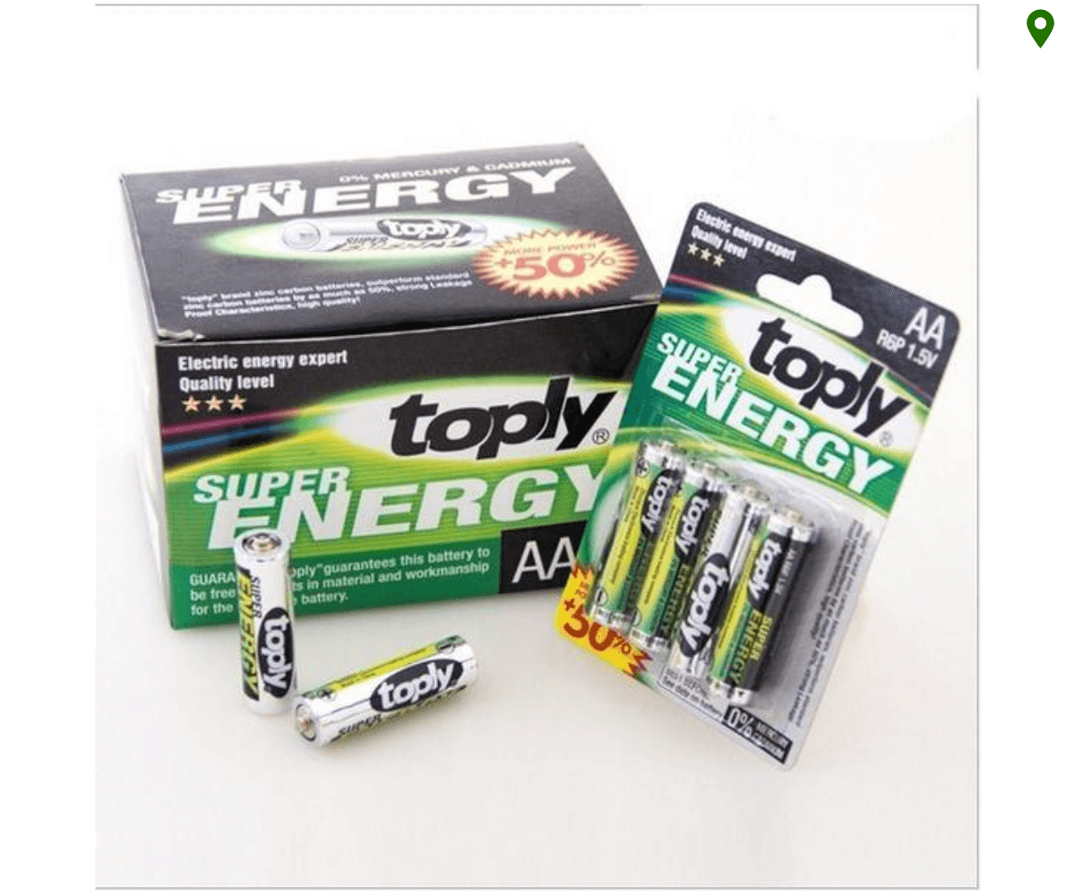 Toply Batteries AAA (4sx12)