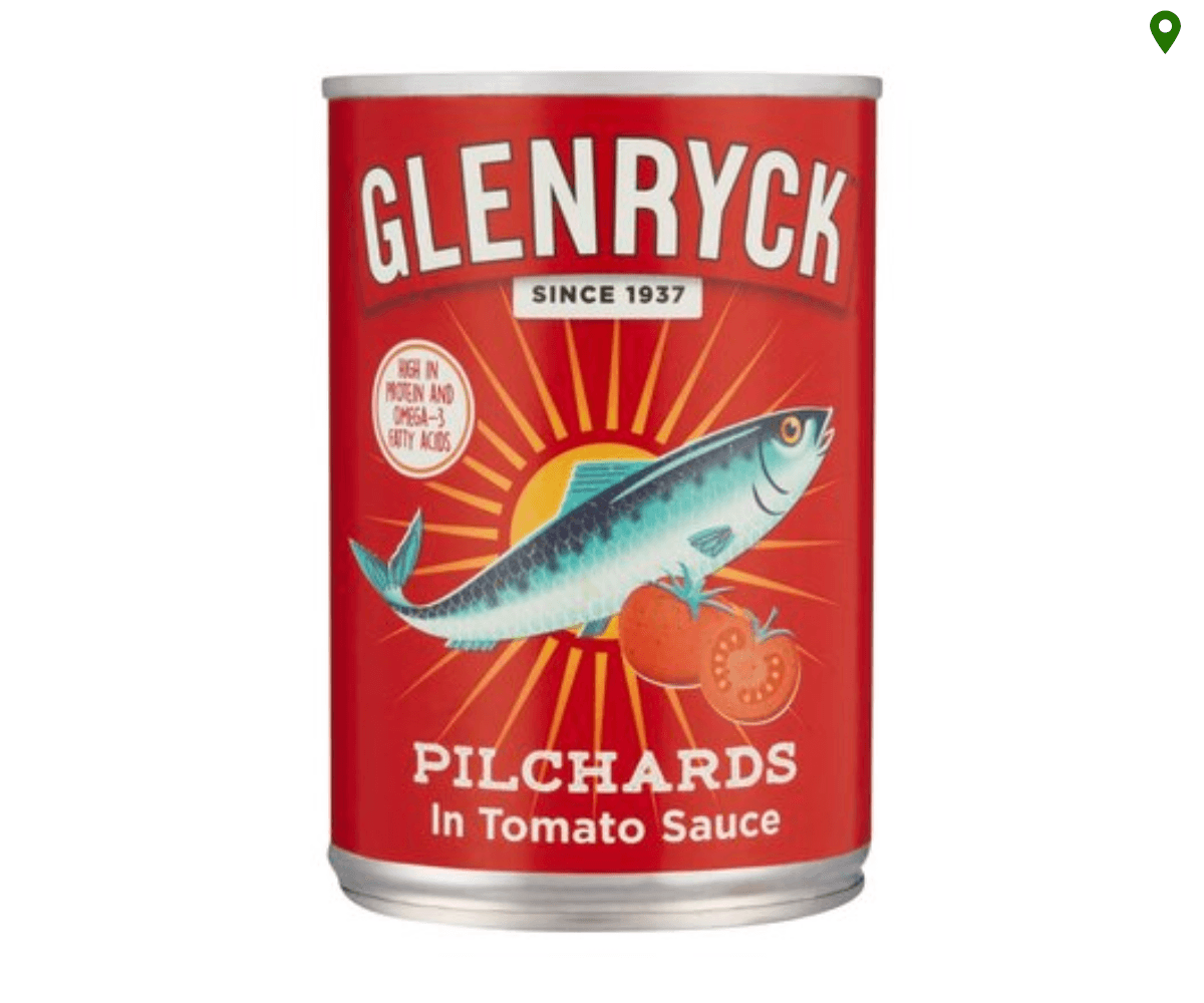 Glenryck Pilchards in Tomato (12x400g)