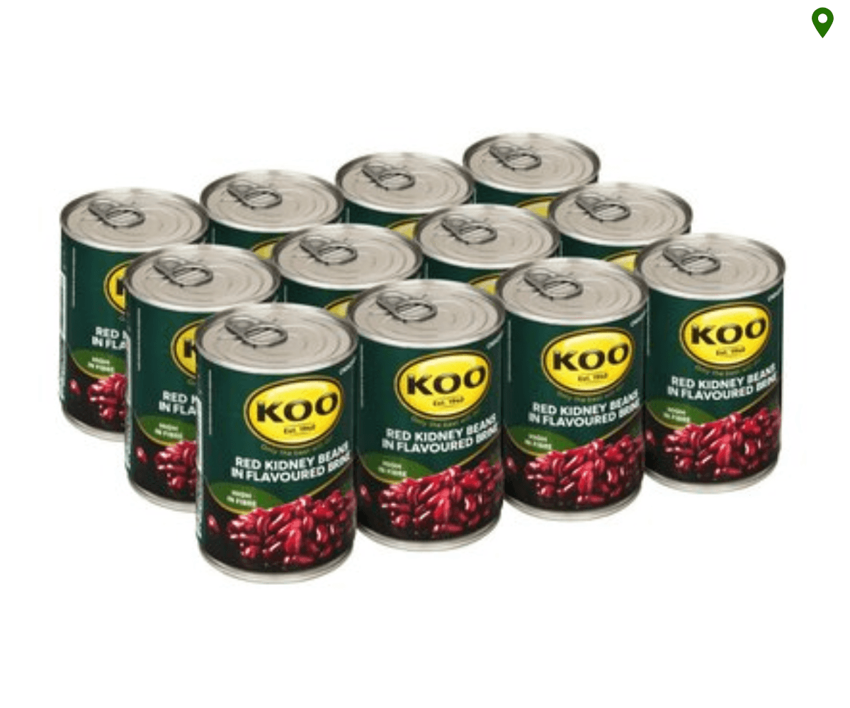 KOO Red Kidney Beans (12x410g)