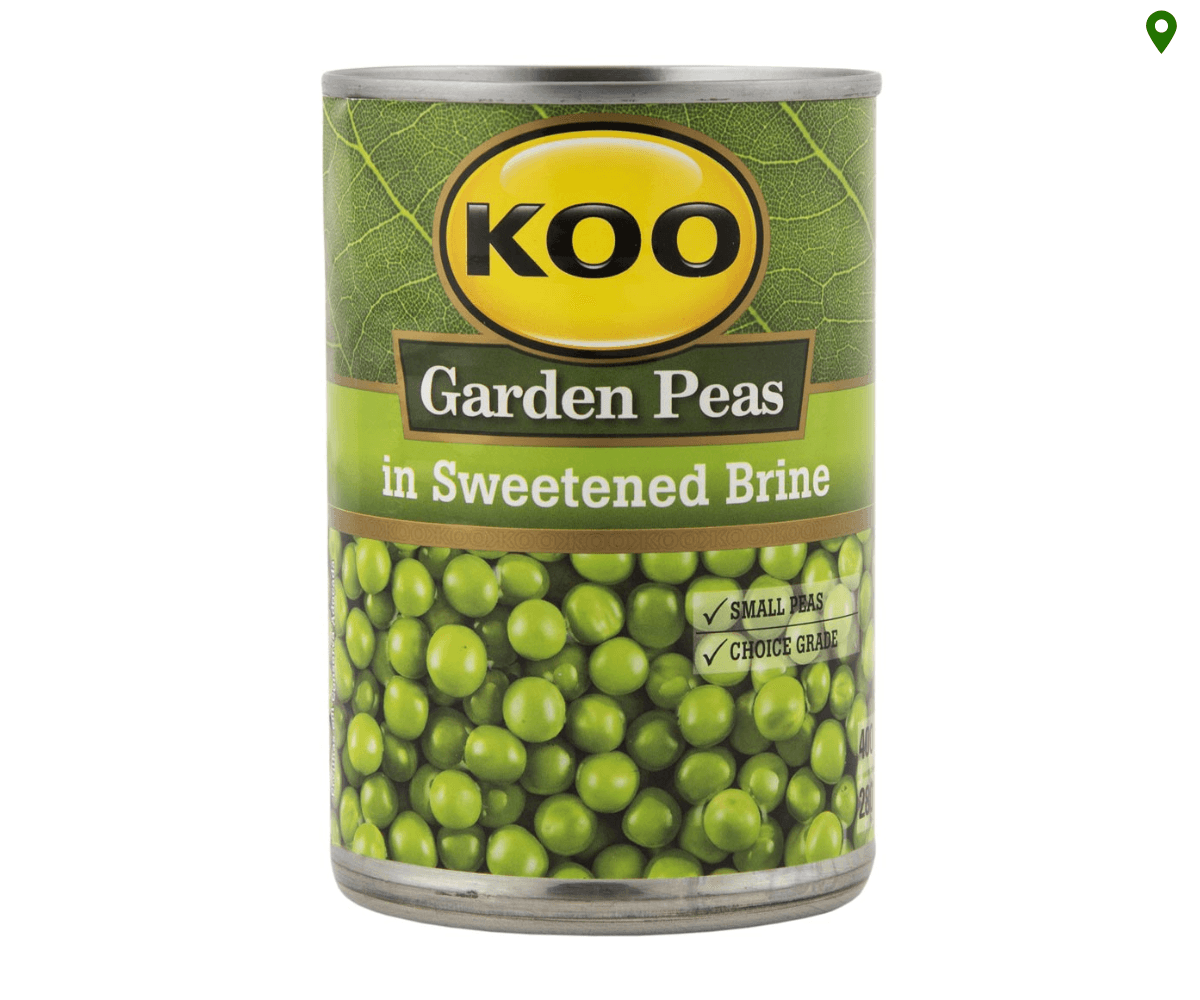KOO Peas in Processed Brine (12x400g)