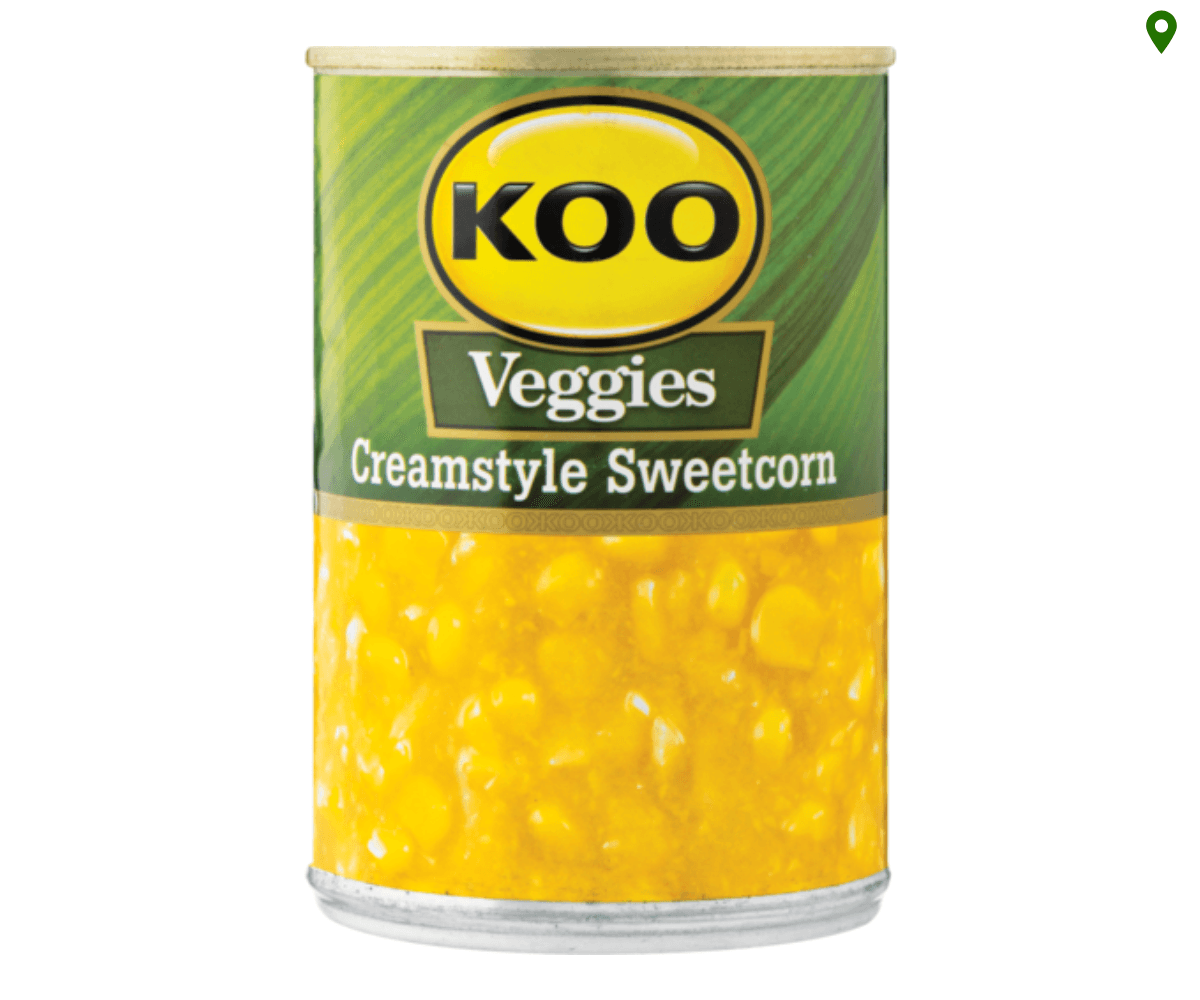 Koo Canned Sweet Corn Cream Style (12x415g)