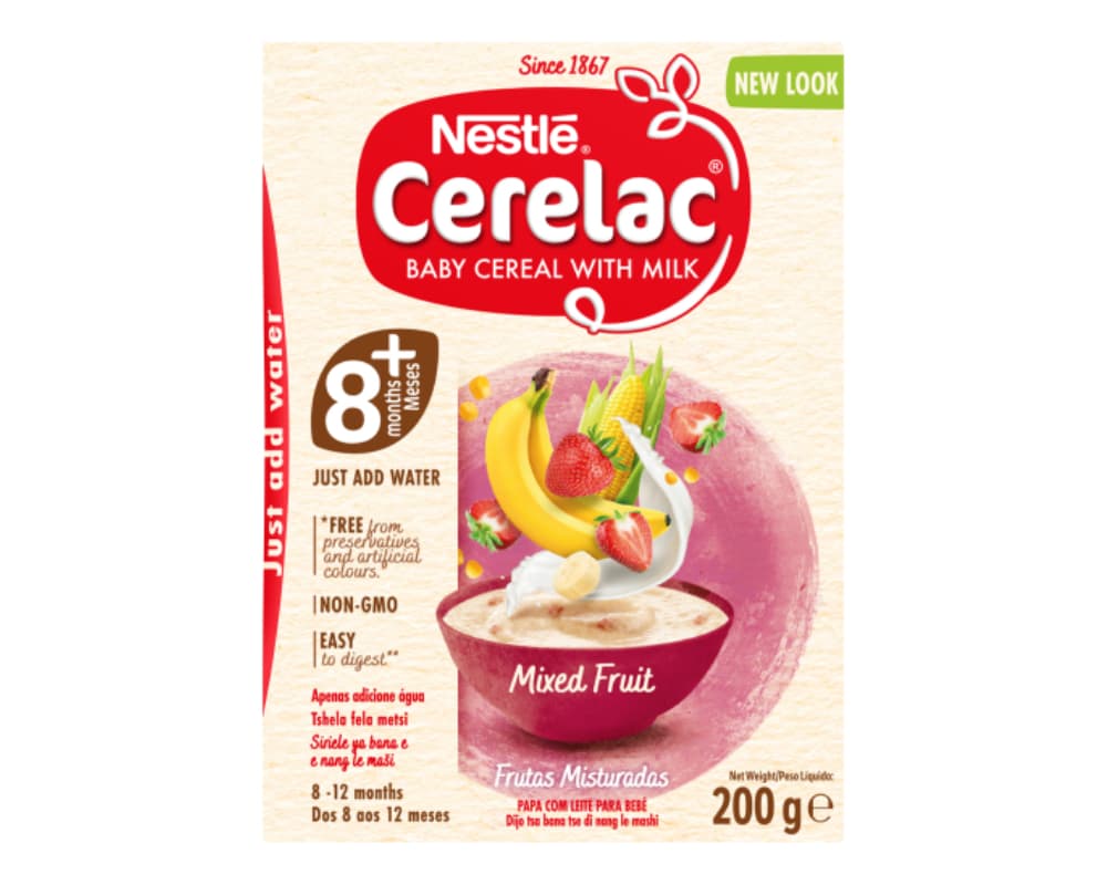 Nestle Cerelac Mixed Fruit  (6x200g)