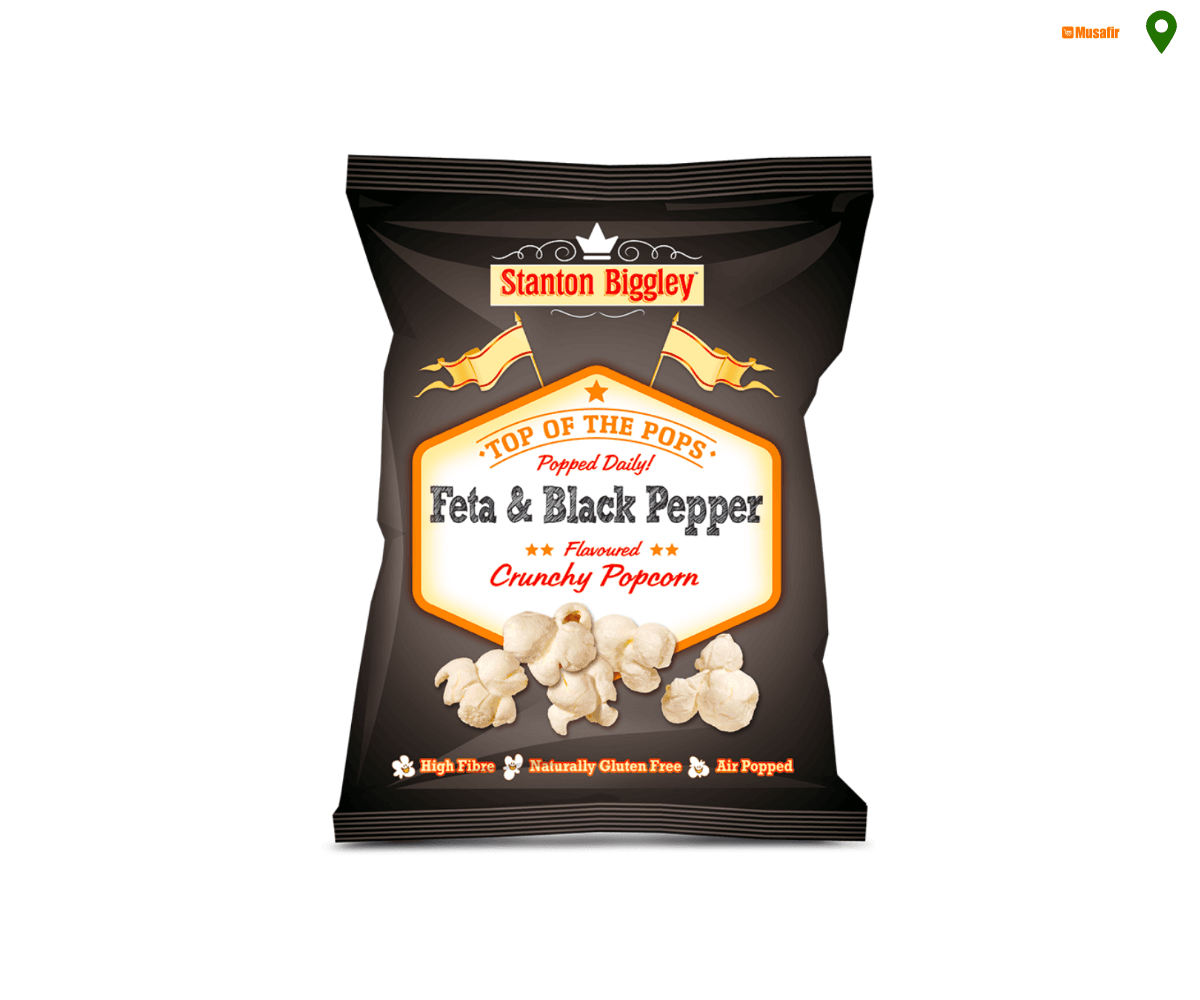 Stanton Biggle Feta Black Pepper (12x45g)