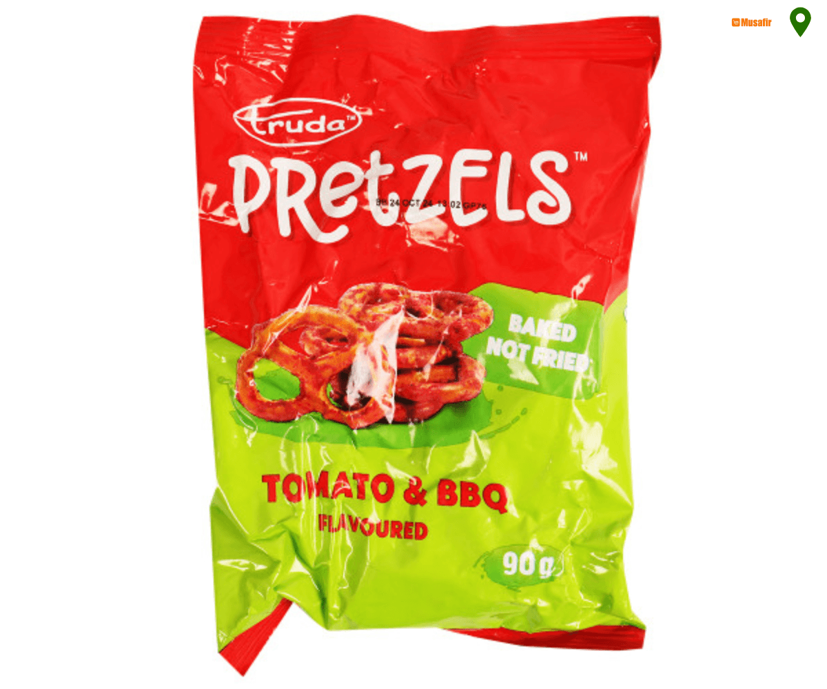 Pretzels Tomato & BBQ Flav (12x90g)