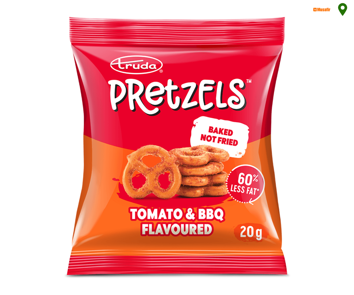 Truda Pretzels Tomato & BBQ Flav (50x20g)