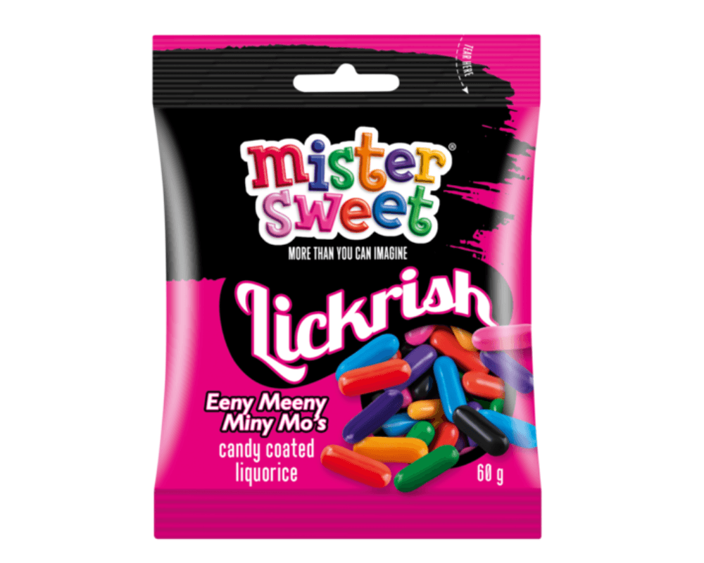 Mister Sweets Eeny Meeny Mo’d Luckris (24 x 60g)🍫