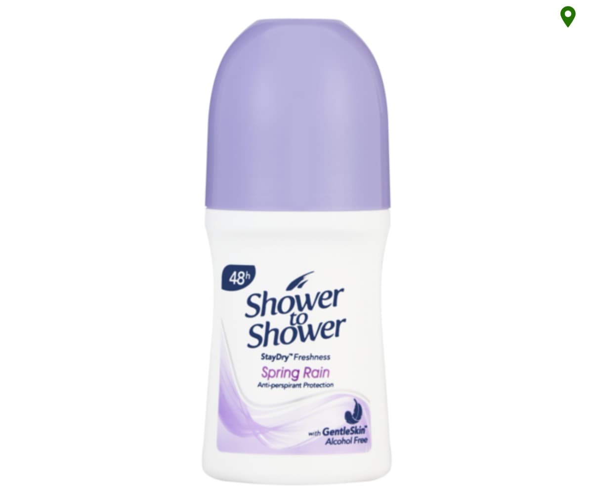 Shower to Shower Roll-On Spring Rain (6x50ml) 🩷