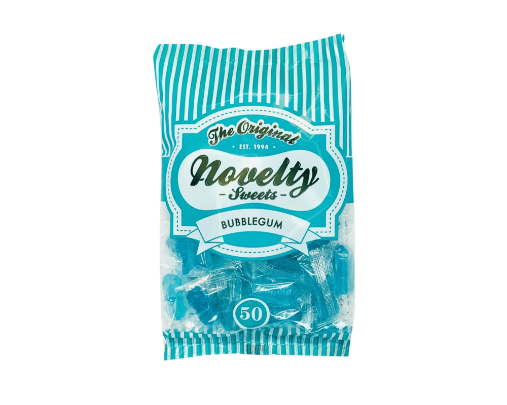 Novelty Sweets Bubblegum Flavour (1 x 50s)