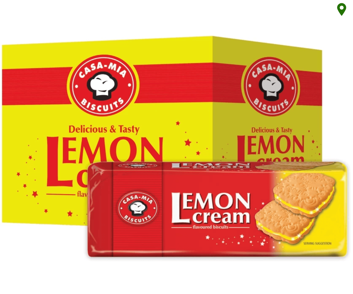 Casa Mia Lemon Creams (12x150g)