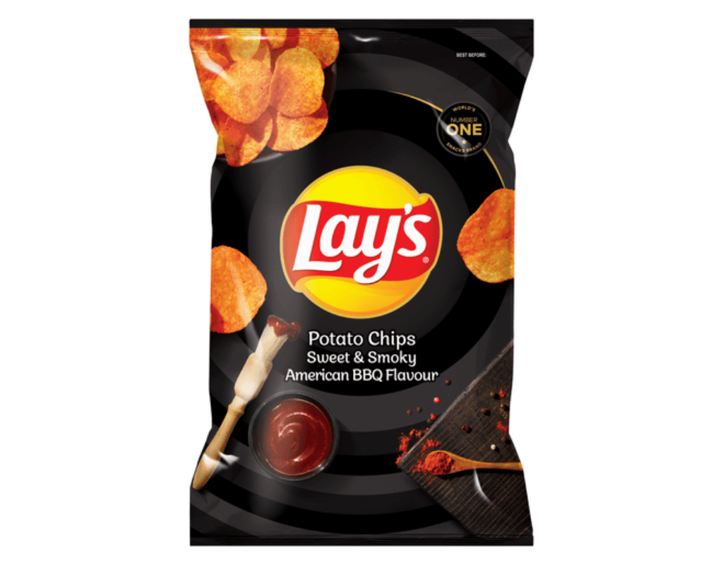 Lays Sweet & Smokey American BBQ (12 x 36g)