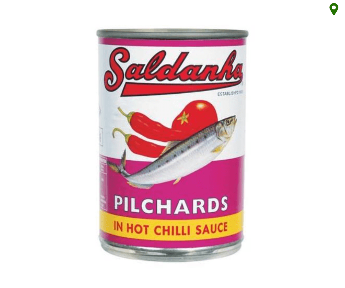 Saldanha Hot Chilli Pilchards (12 × 400g)