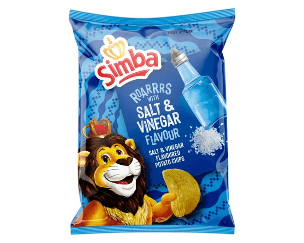 Simba Salt & Vinegar (6 x 120g)