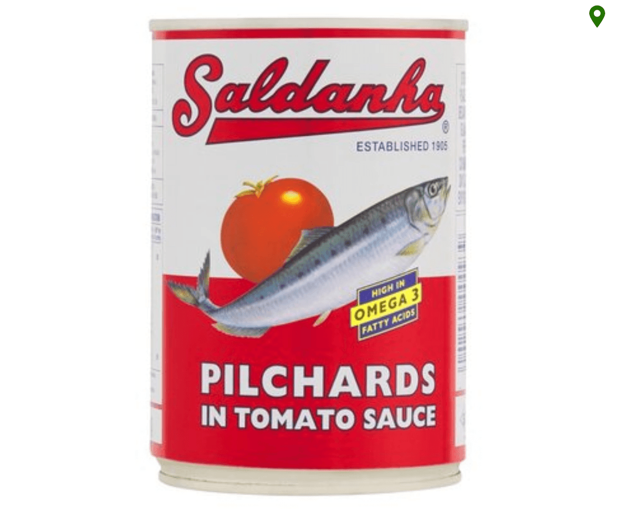Saldanha Pilchards in Tomato Sauce (12 × 400g)