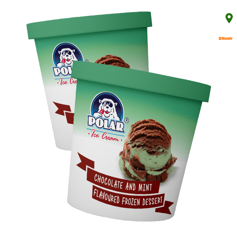 Polar Ice Cream – Chocolate & Mint  (500mlx12,s)