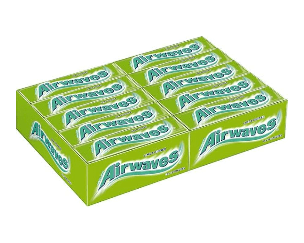 Airwaves Lime & Ginger (30 x 10pc)🍫