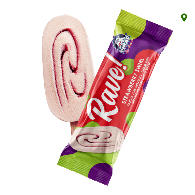 Polar Ice Cream – Rave Strawberry (1x20s)
