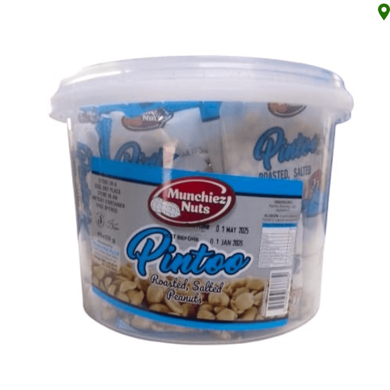 Munchiez Nuts Roasted Salted Peanuts (40x50g)