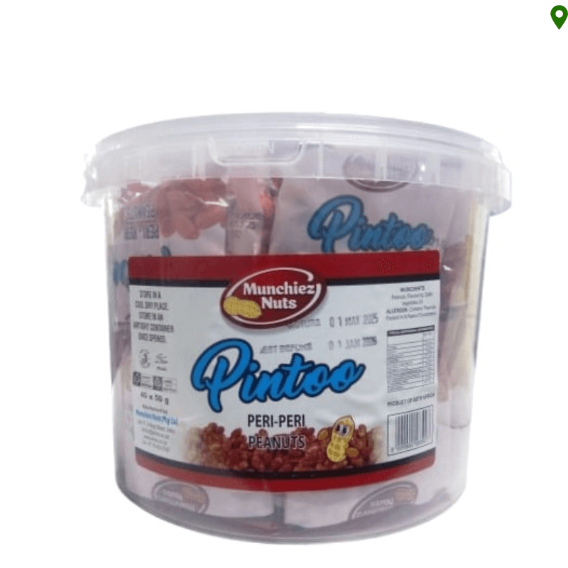 Munchiez Peri Peri Peanuts (40x50g)