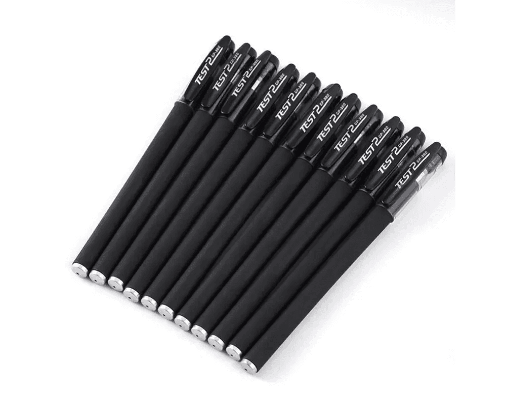 Pen Black Gel (1 x 10s)