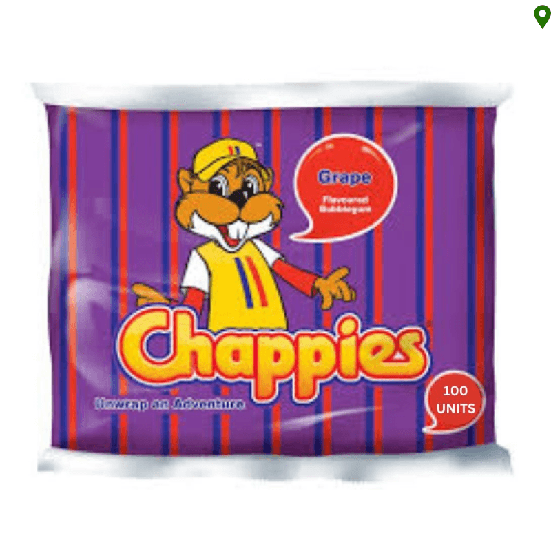 Chappies Bubblegum Grape (1x100s)