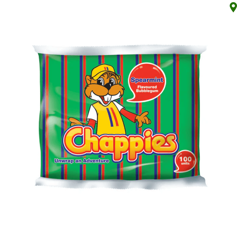 Chappies Bubble Gum Spearmint (1x100s)
