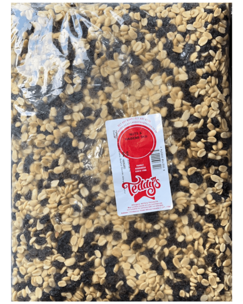 Teddys Nuts & Raisens Peanuts (1 × 3kg)