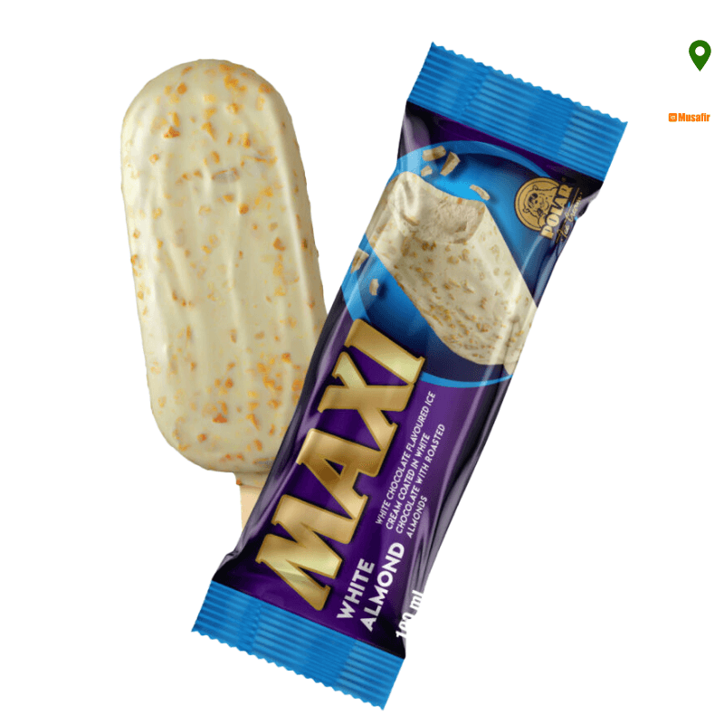 Polar Ice Cream – Maxi White Almond (1x16,s)