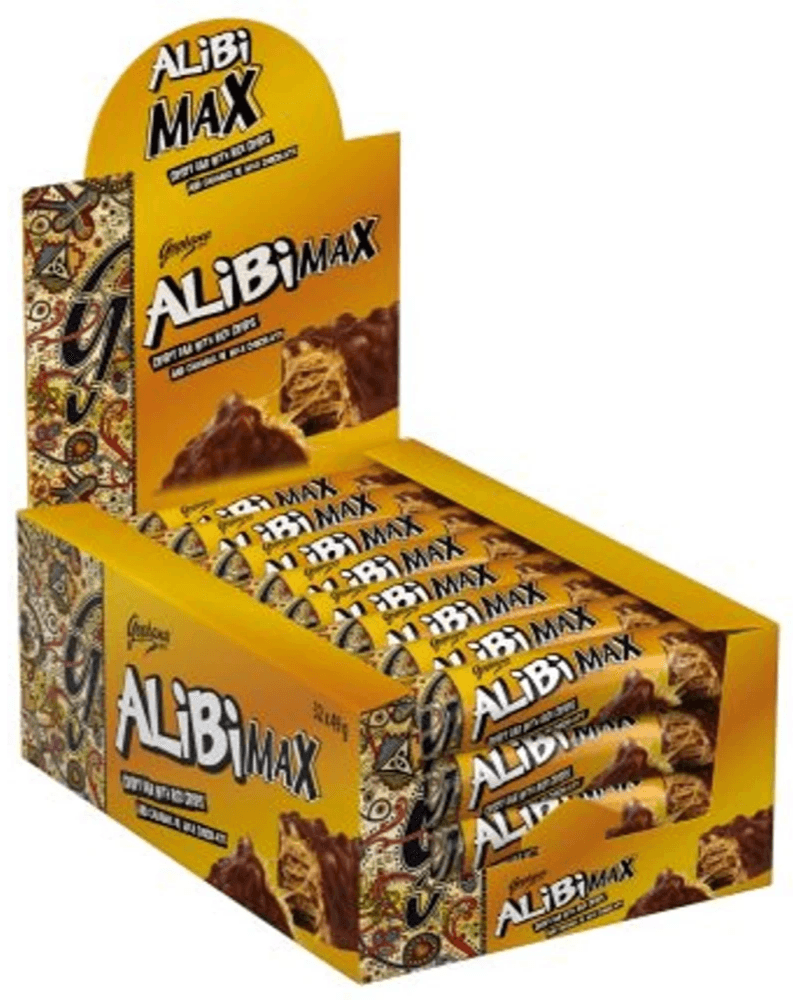 Alibi Max Bar Caramel (32x49g)🍫