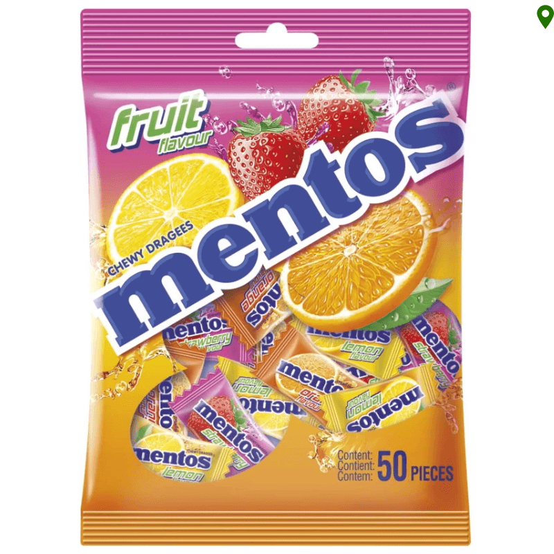 Mentos Sweets Fruit (1x50s)