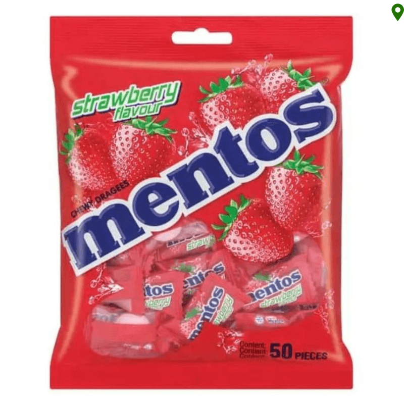 Mentos Sweets Strawberry (1x50s)