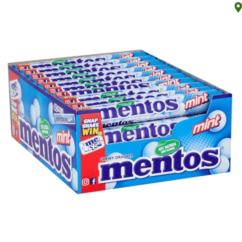 Mentos Sweets Mint Roll (40x38g)