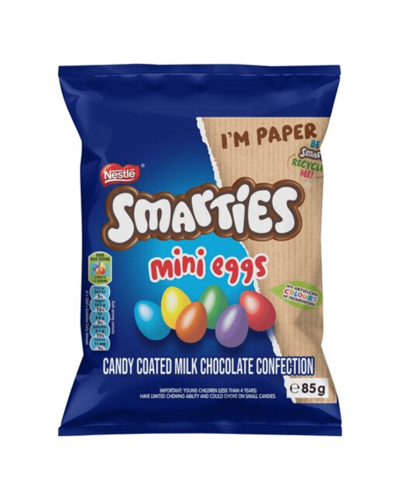 Smarties Mini Eggs Bag Chocolates (40 × 85g)