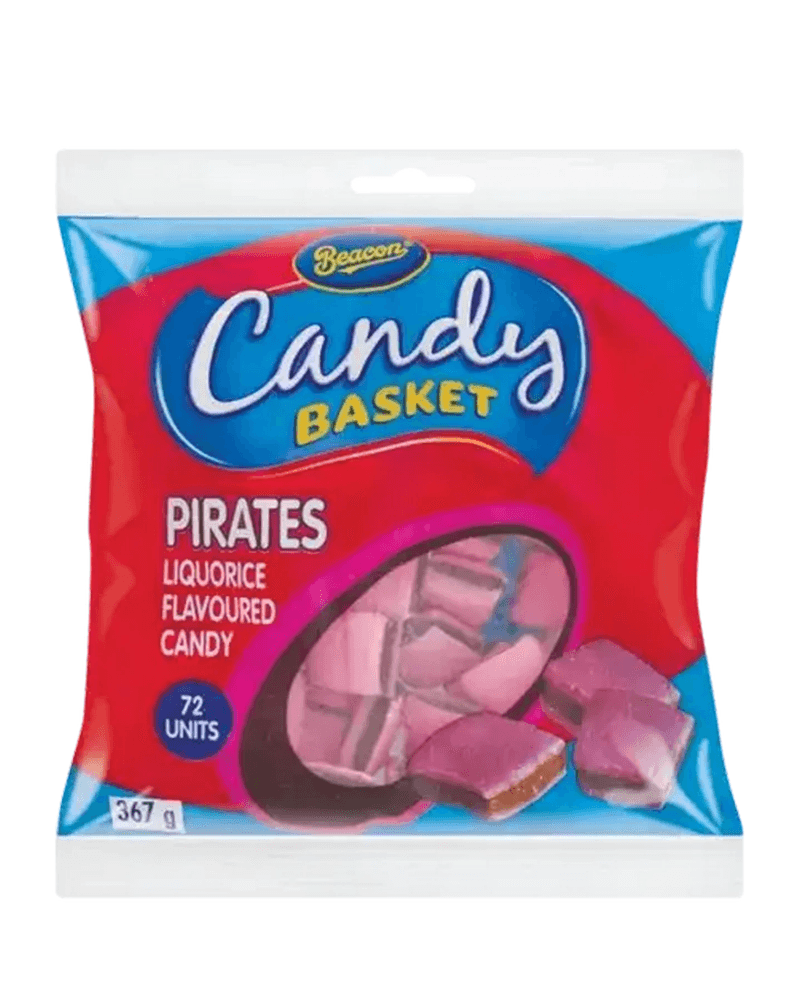 Beacon Pirates Liquorice Flavoured Candy (1 × 72's)