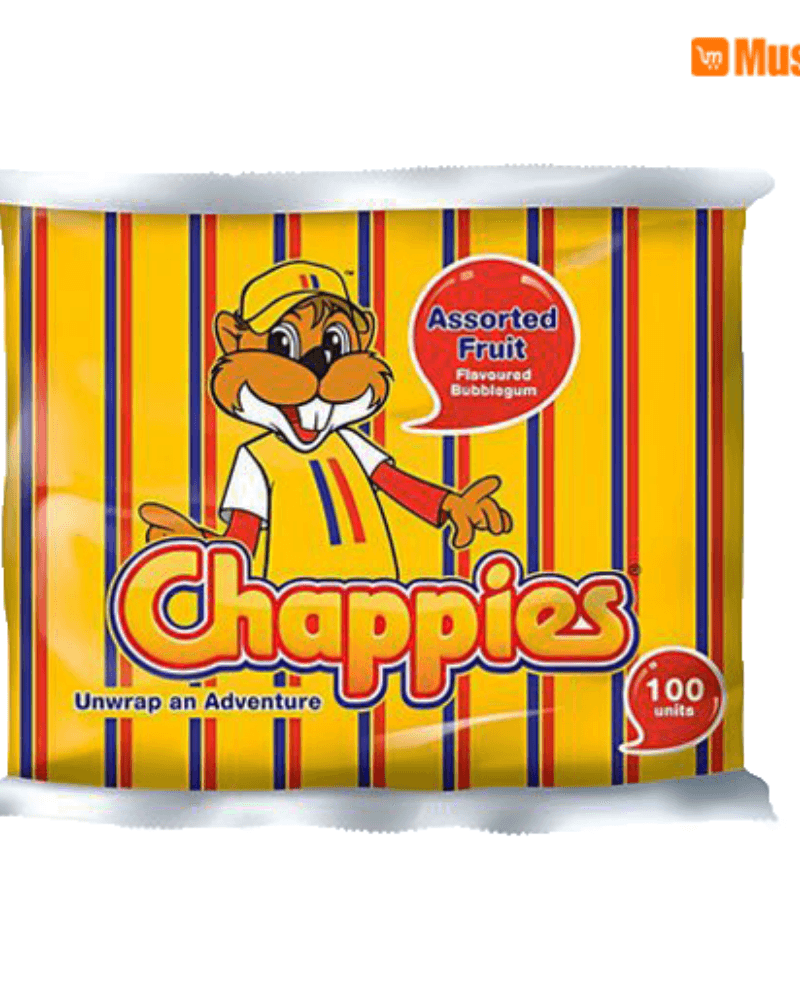 Chappies Bubble Gum Fruit (1 × 100's)