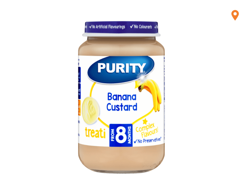 Purity Banana & Custard (6x200ml)
