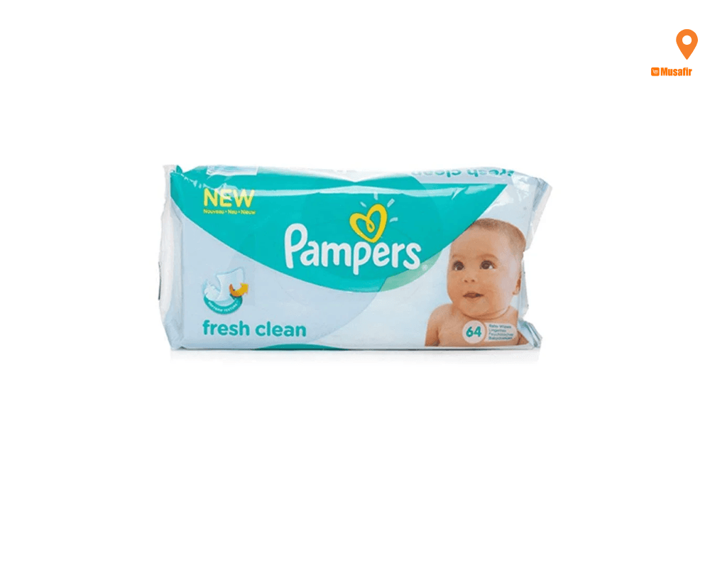 Pampers Fresh Baby Wipes( 6X64s)