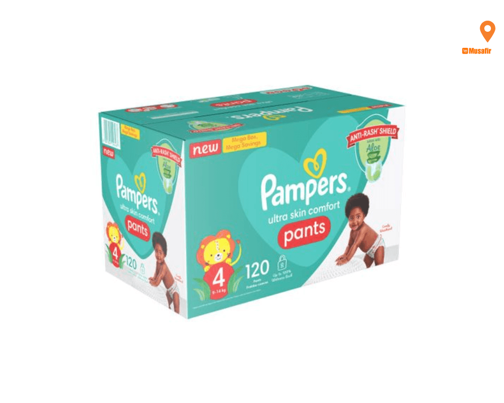 Pampers Pants Disposable Mega Box Size 4 (120’s)