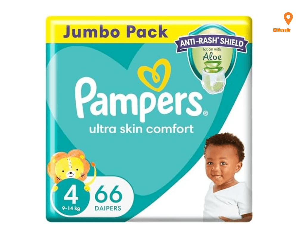  Pampers Baby Diapiers Size4(1x66s)