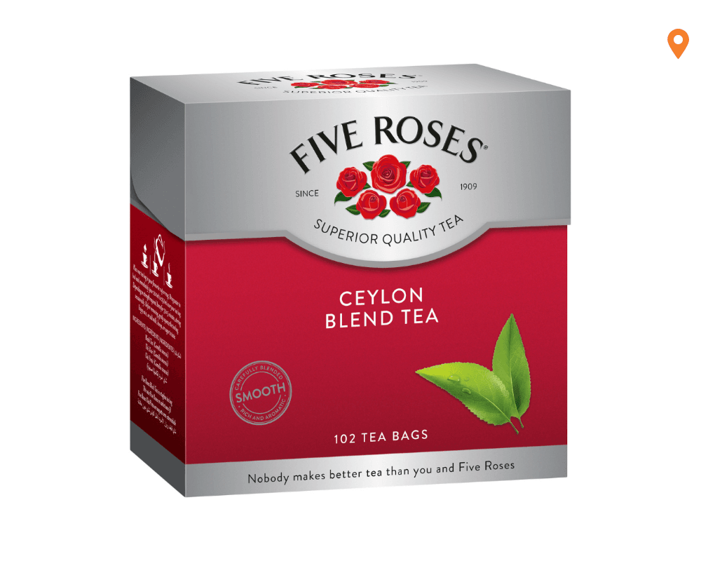 Five Roses Tagless Teabags (1x102s)