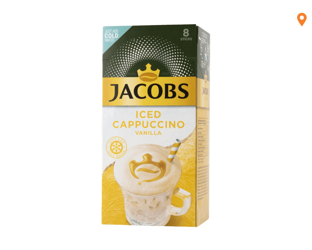 Jacobs Iced Cappuccino Vanilla (8x18.7g)