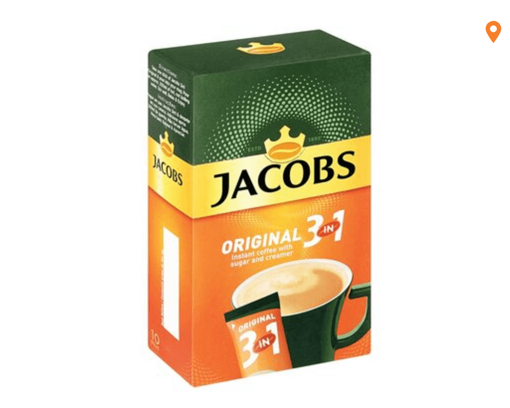 Jacobs 3in1 Original Instant Coffee (10 x 18g)