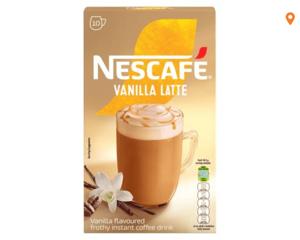 Nescafé Gold Vanilla Latte Sachets (10 x 18.5g)🍫