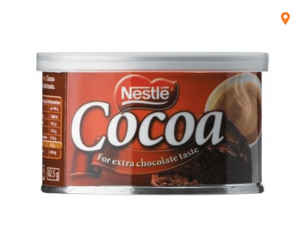 Nestlé Fat-Reduced Cocoa Powder (6 x 62.5g)