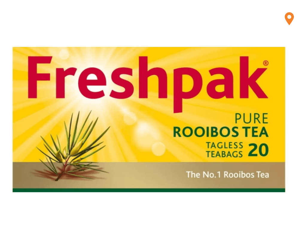 Freshpak Tagless Rooibos Teabags (6 x 20s)