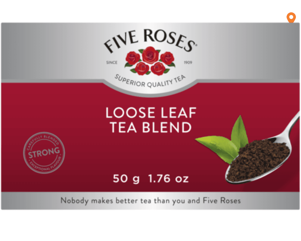 Five Roses Quality Loose Tea (10x50g)