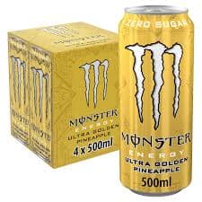Monster Ultra-Golden Pineapple (4x500ml)