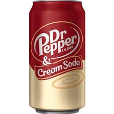 Dr Pepper Cream Soda (12x355ml)