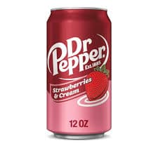Dr Pepper Strawberry & Cream (12x355ml)