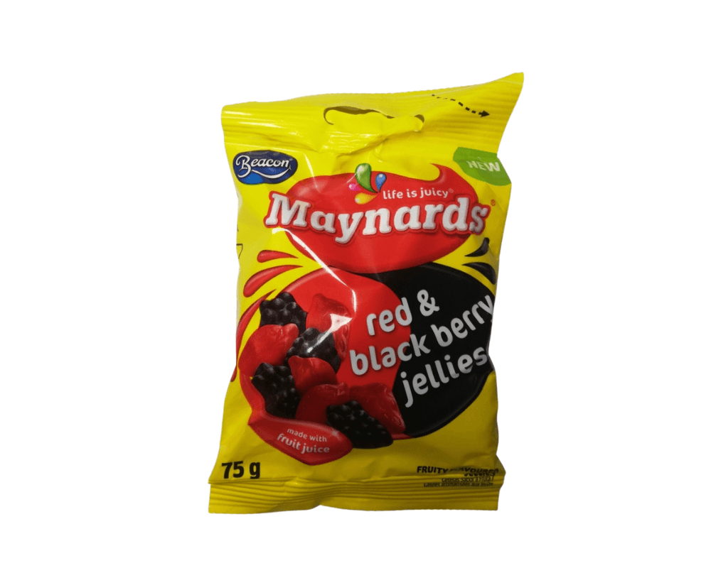 Maynards Red And Black Jellies (24x75g)